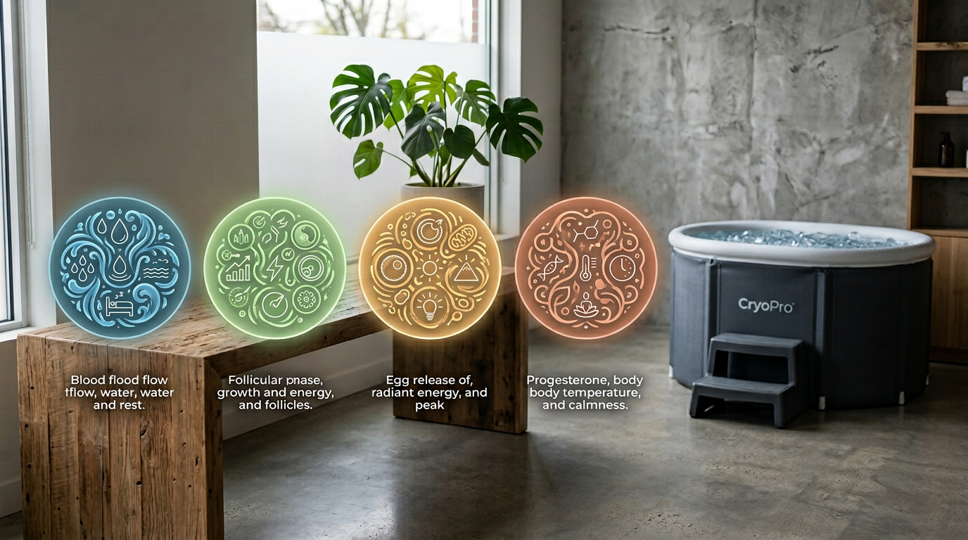 Ciclo menstrual fases simplificadas