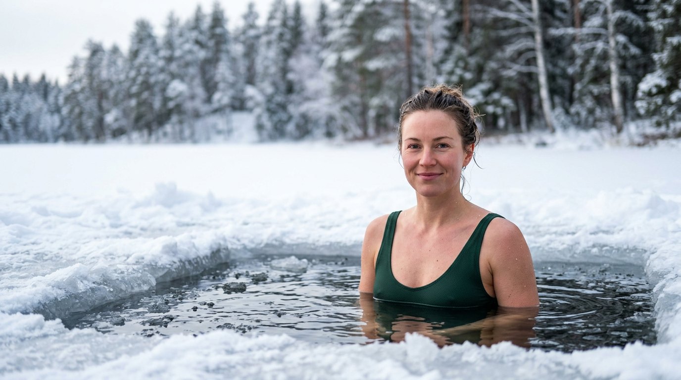 Mujeres y baños de hielo desmontando el mito